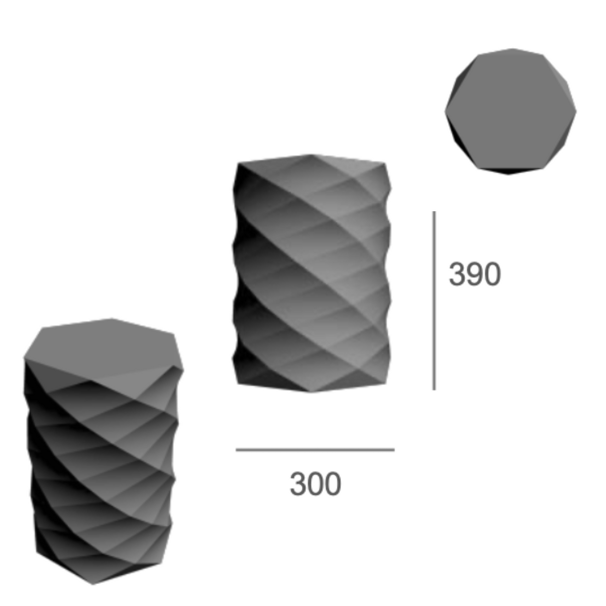 Forms Cork Stool