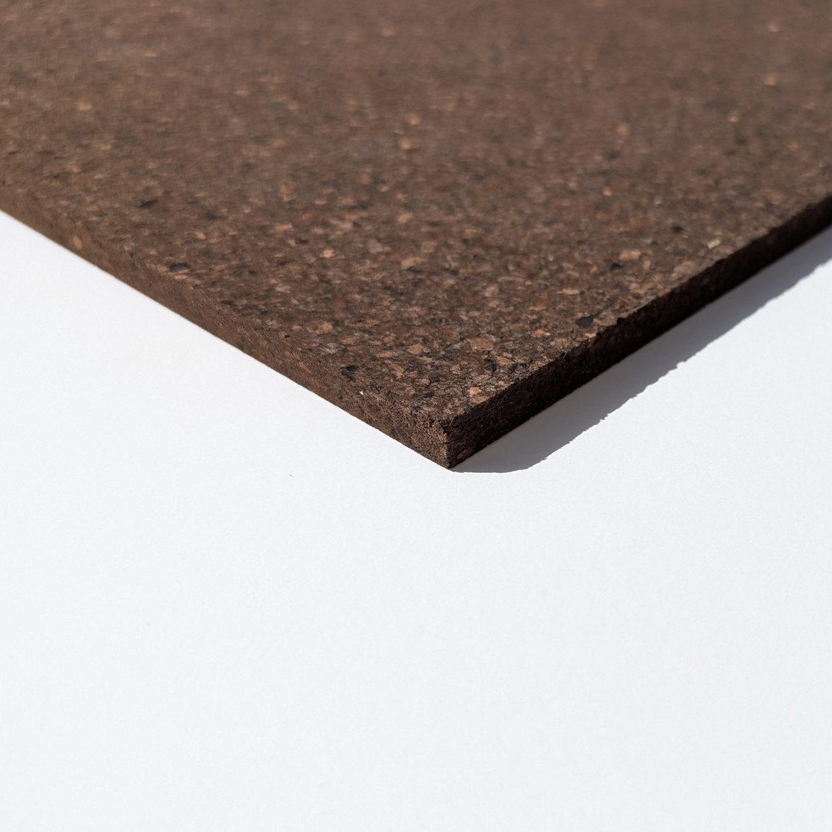 Vista Black - Cork Tiles in Natural Black Color