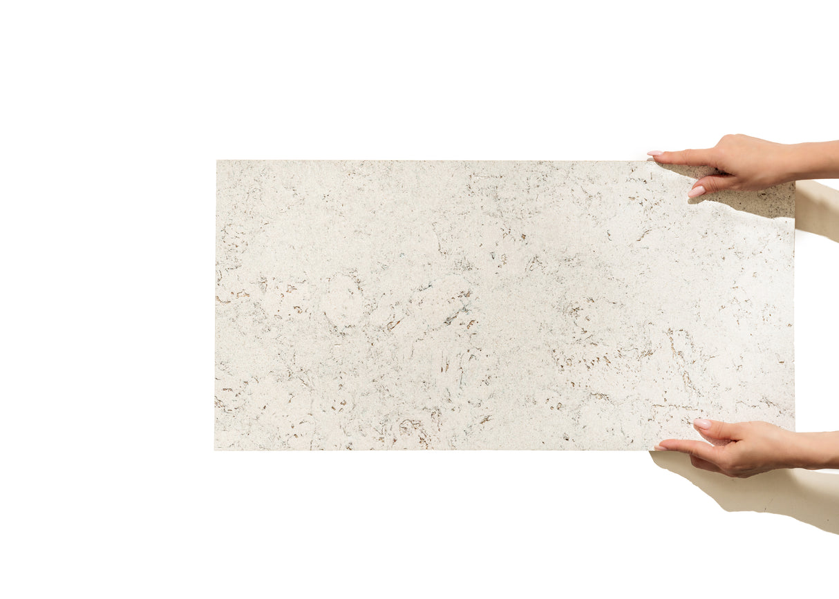 Cashmere White - White Cork Wall Panels, Perfect for Cork Wall Ceiling