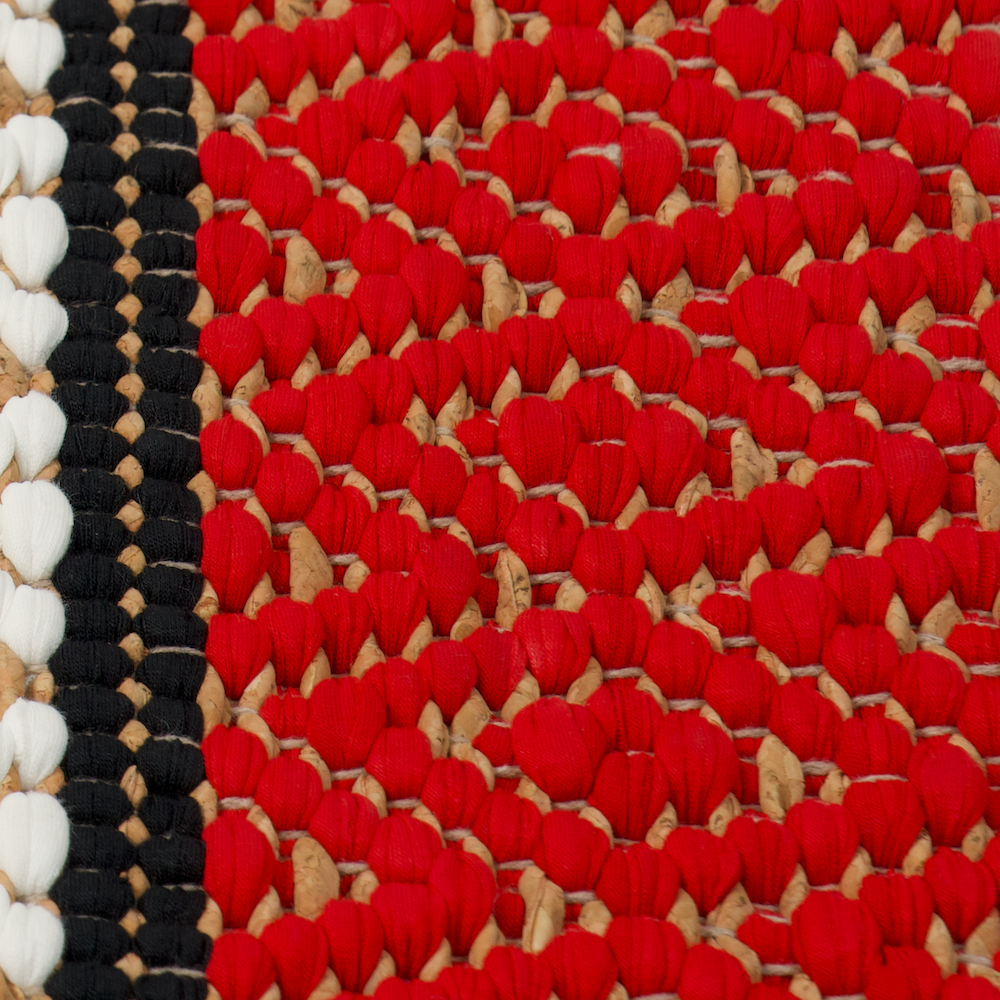 SINTRA Cork and Cotton Handmade Rug