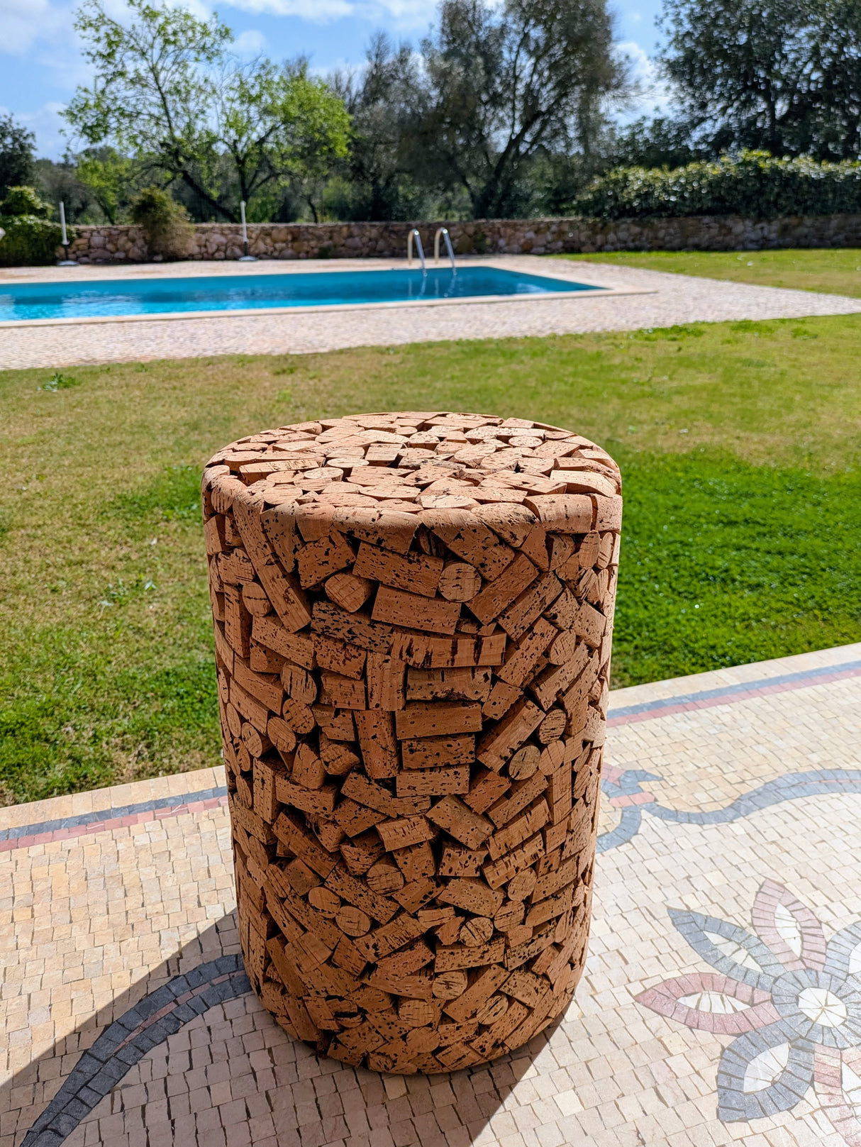 Porto Wine Cork Stool