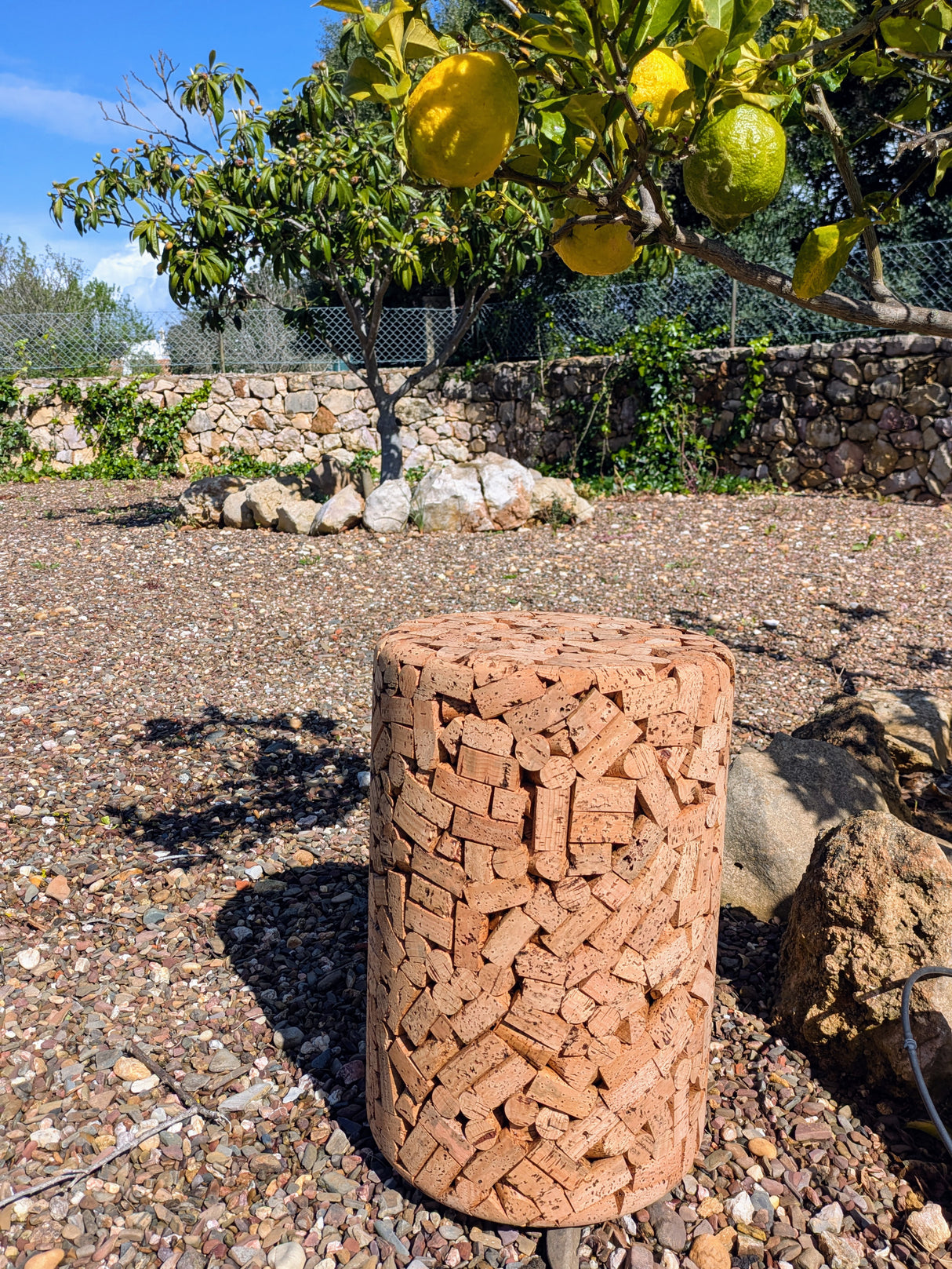 Porto Wine Cork Stool