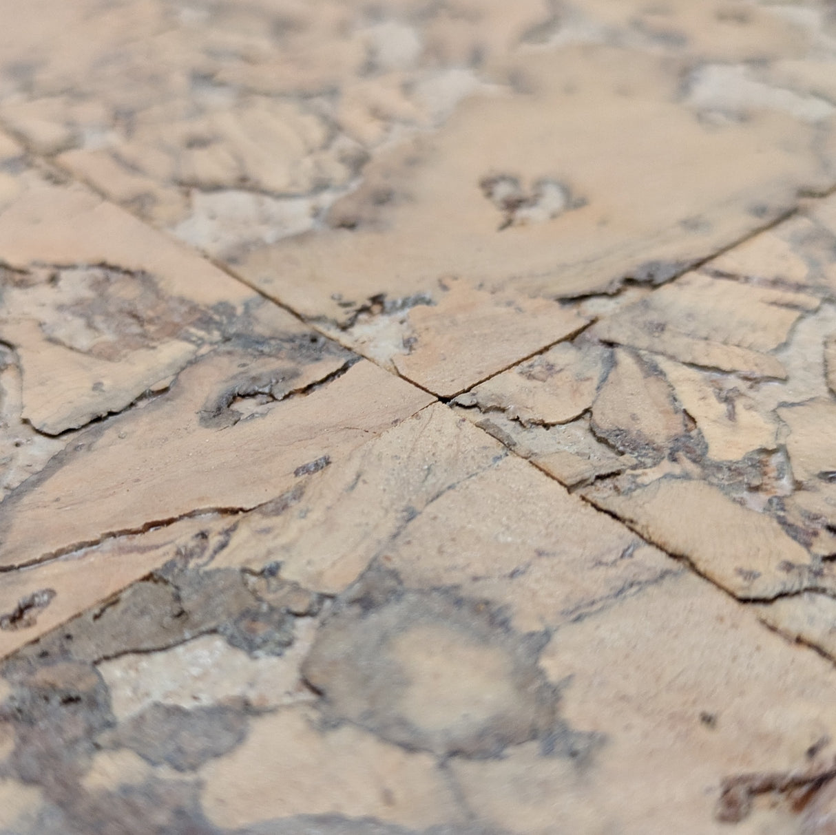 Silk Essence - Soft White Cork Wall Panels