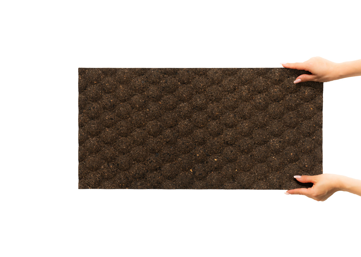 Golf - Cork Wall Panels in Natural Black Color