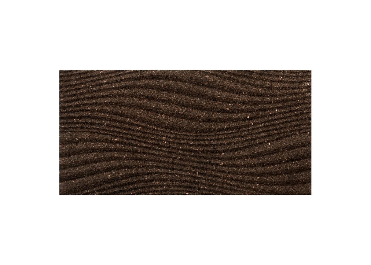Grace - 3D Cork Wall Tiles in Natural Black Color