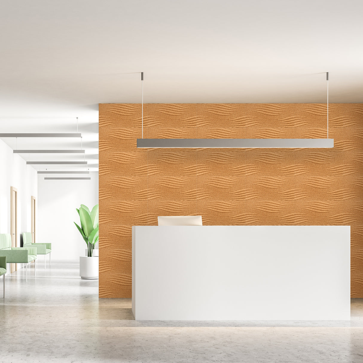 Grace - Cork Wall Tiles in Natural Color