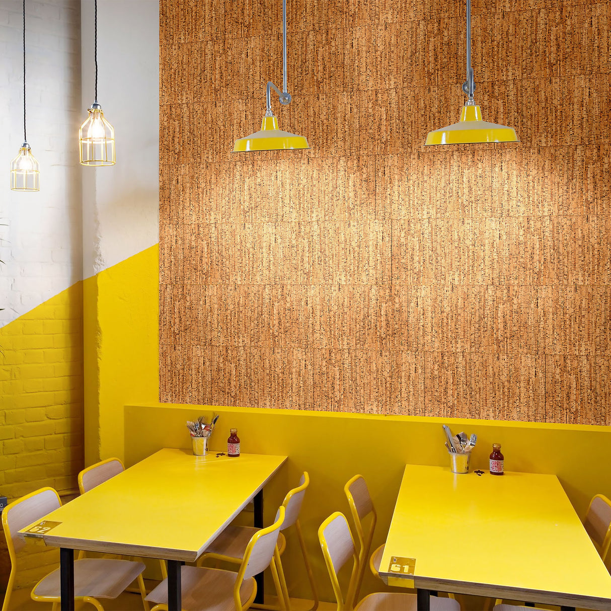 Habitus - Layered Cork Wall Tiles