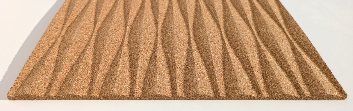 Meadows - Decorative Cork Wall Panels in Natural Color