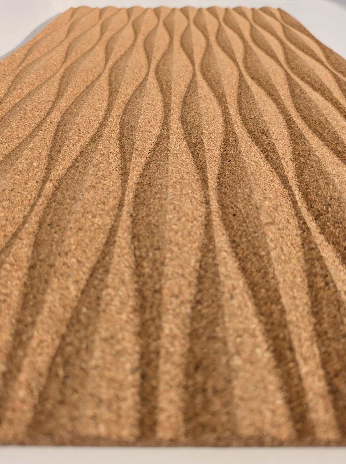 Meadows - Decorative Cork Wall Panels in Natural Color
