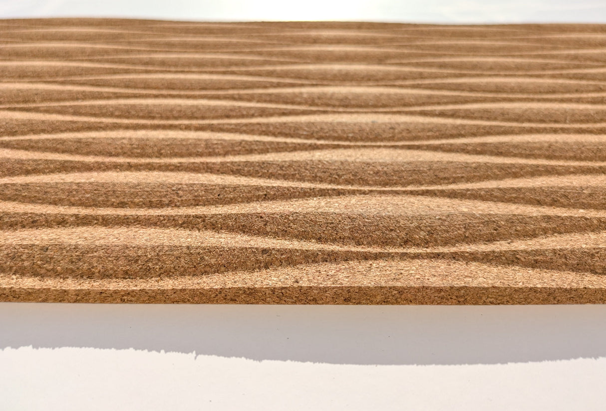 Meadows - Decorative Cork Wall Panels in Natural Color