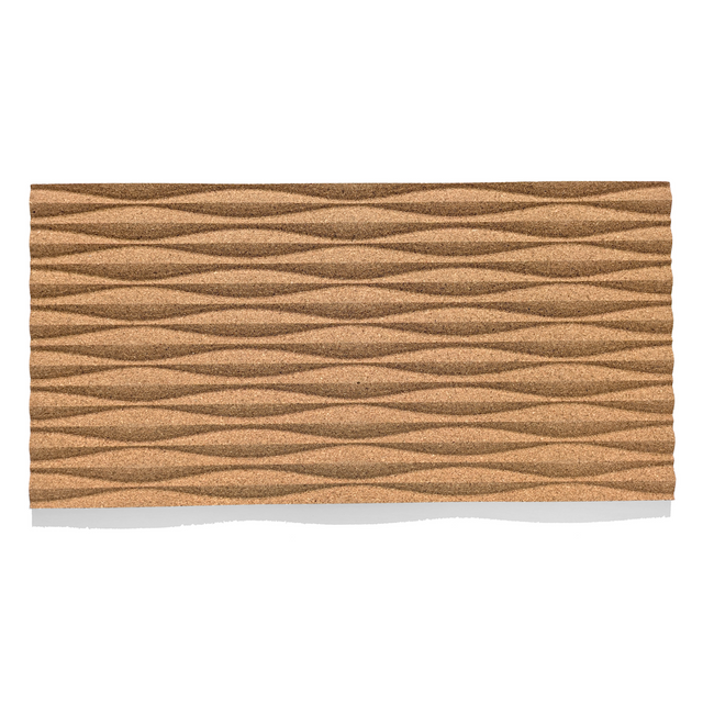 Meadows - Decorative Cork Wall Panels in Natural Color