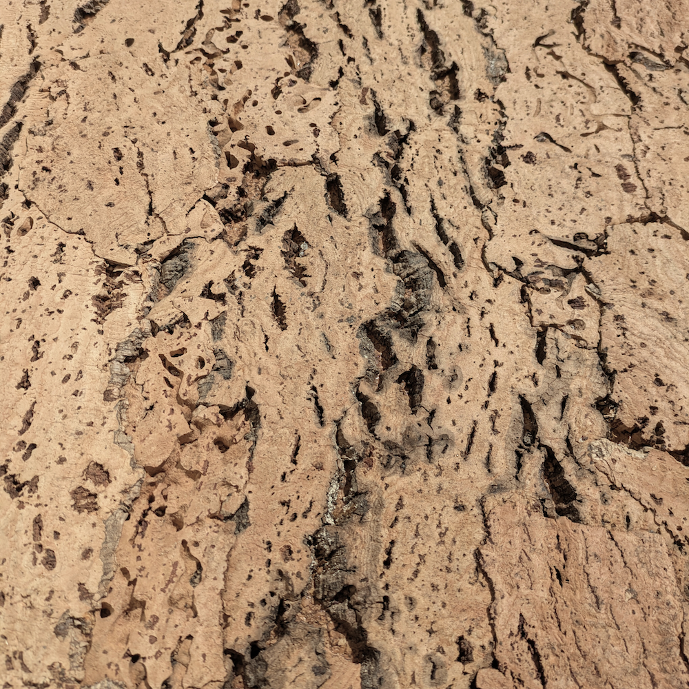 Natural Raw Cork Wall Art Panel