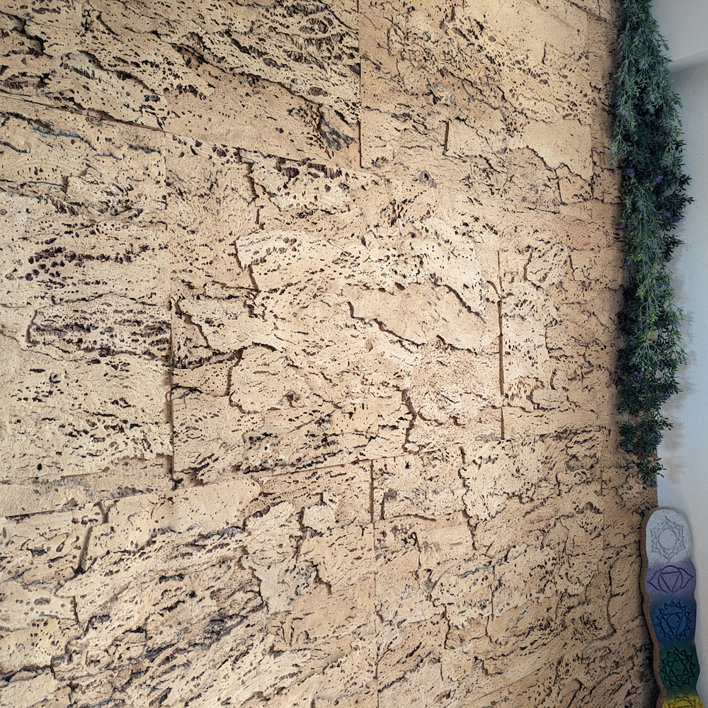 Natural Raw Cork Wall Art Panel