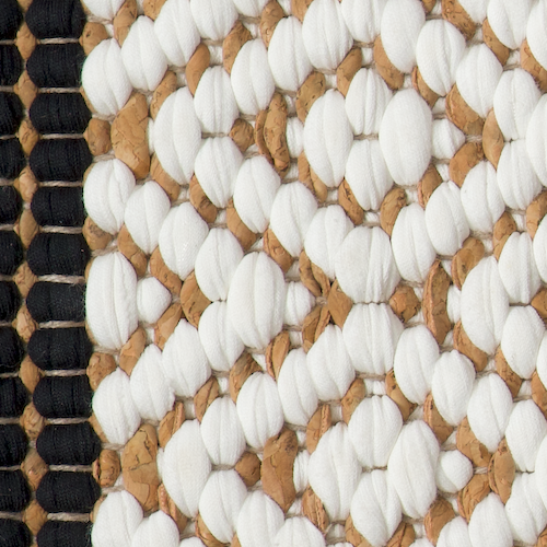 SINTRA Cork and Cotton Handmade Rug