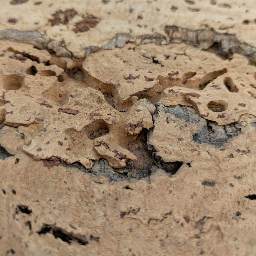 Natural Raw Cork Wall Art Panel