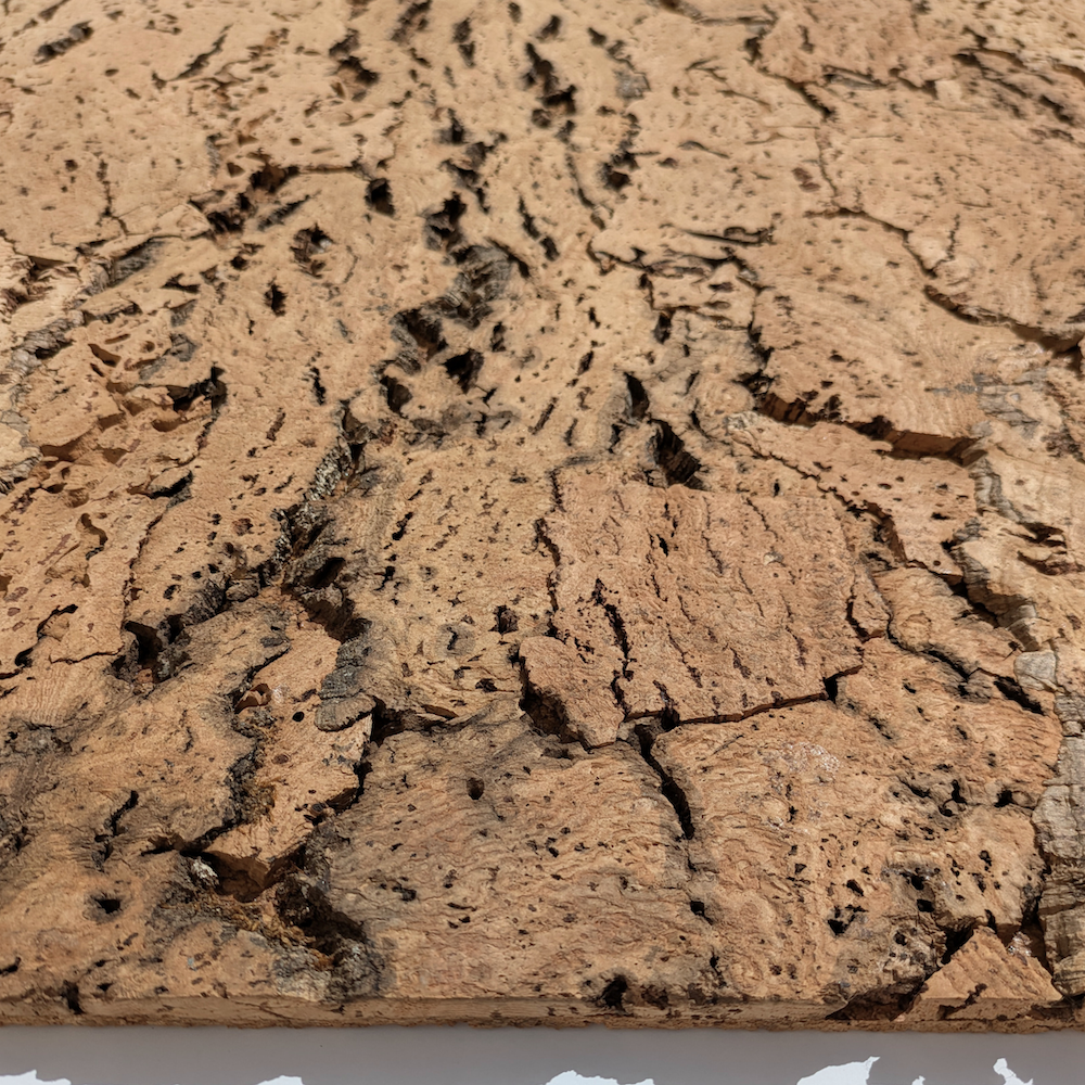 Natural Raw Cork Wall Art Panel