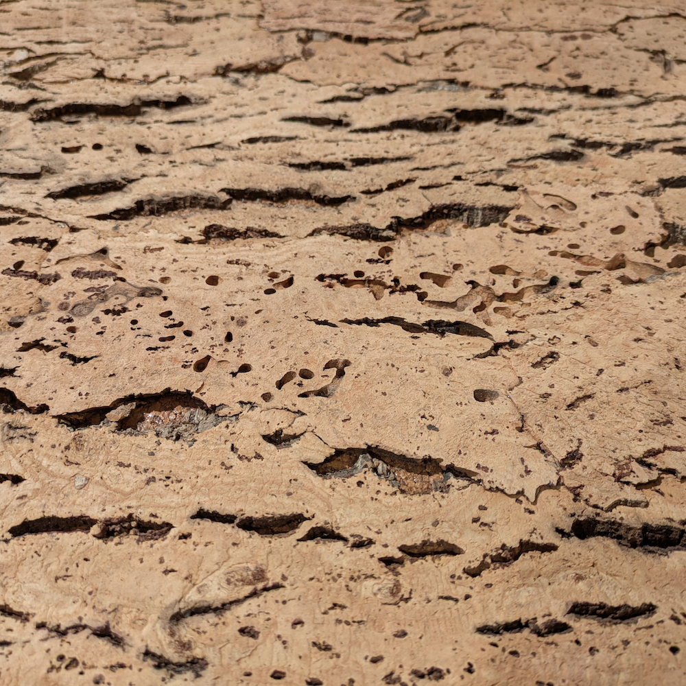 Natural Raw Cork Wall Art Panel