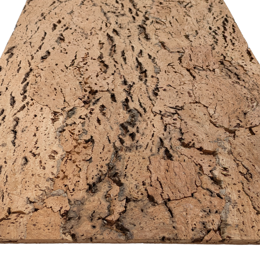 Natural Raw Cork Wall Art Panel
