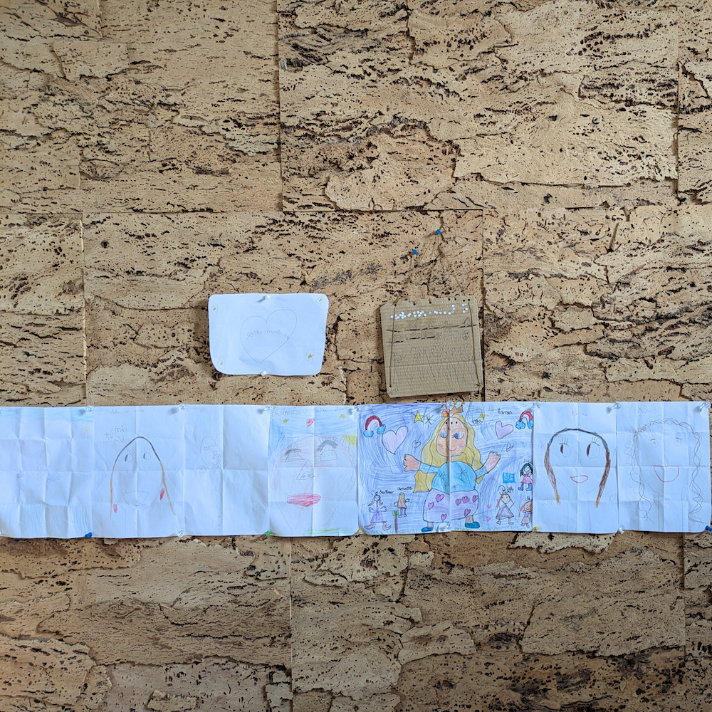 Natural Raw Cork Wall Art Panel