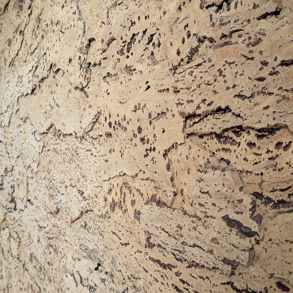Natural Raw Cork Wall Art Panel