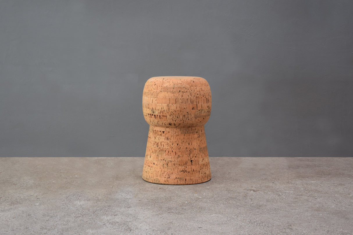 Solid Cork Champagne Stool