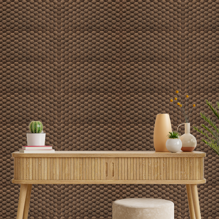 Golf - Cork Wall Panels in Natural Black Color