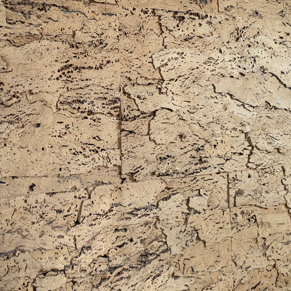 Natural Raw Cork Wall Art Panel