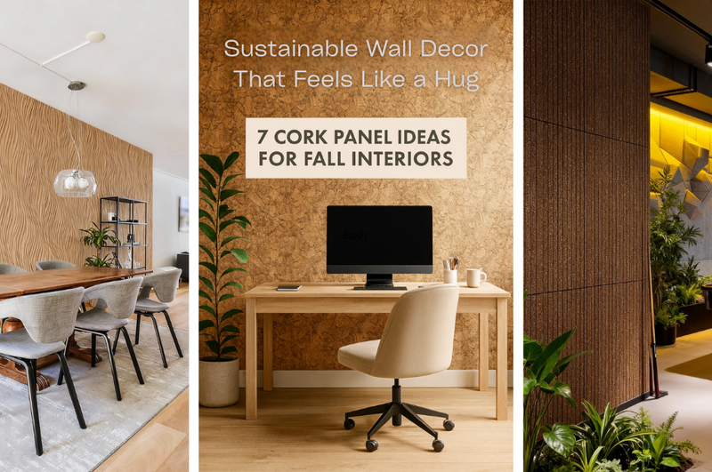 Sustainable Wall Decor That Feels Like a Hug: 7 Cork Panel Ideas for ...