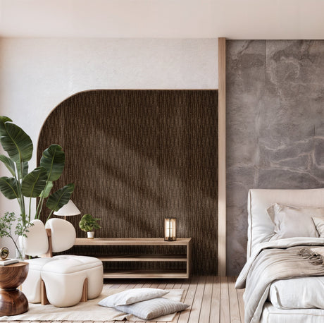 Meadows 3D Cork Tiles: Natural Black Calm for Interiors