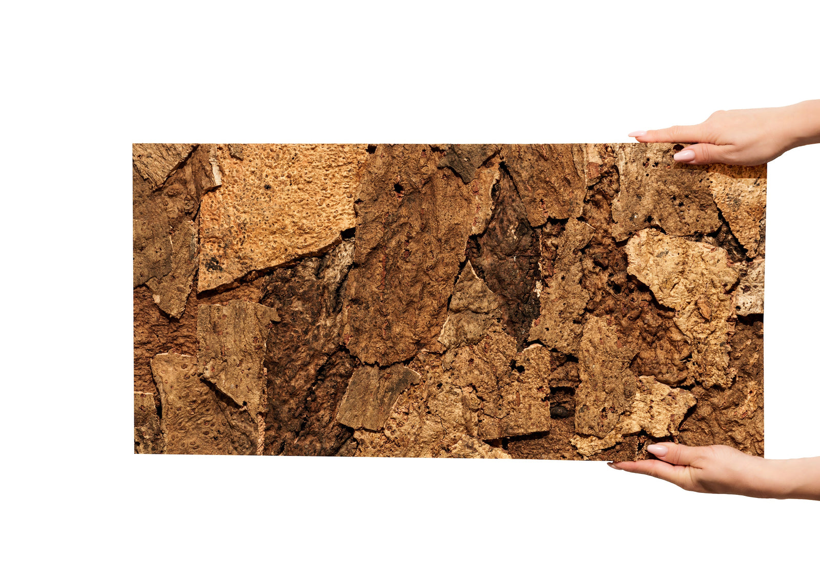 Rustic Belly Virgin Cork Wall Panels: Natural Warmth & Sound