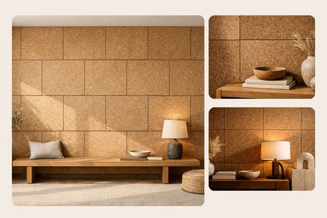 3D Cork Wall Panels: Warmth, Depth, and Quiet Design