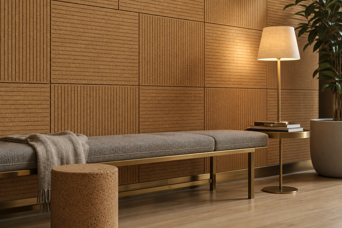Cork Board Wall Art: 8 Designer Ideas with Natural Texture