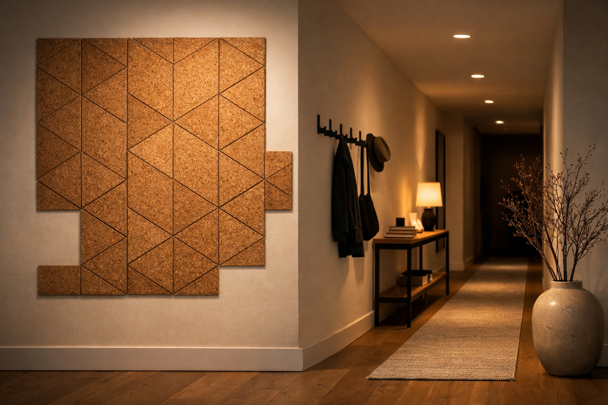Cork Board Wall Art: 8 Designer Ideas with Natural Texture