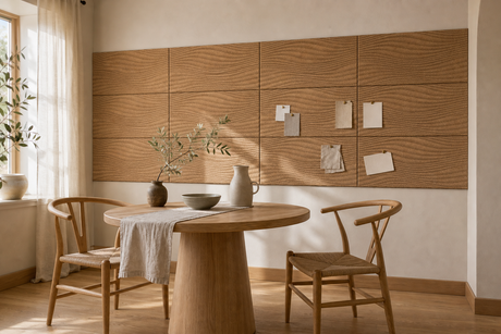 Corkboard Wall Ideas for Warm, Modern, Pin-Friendly Spaces