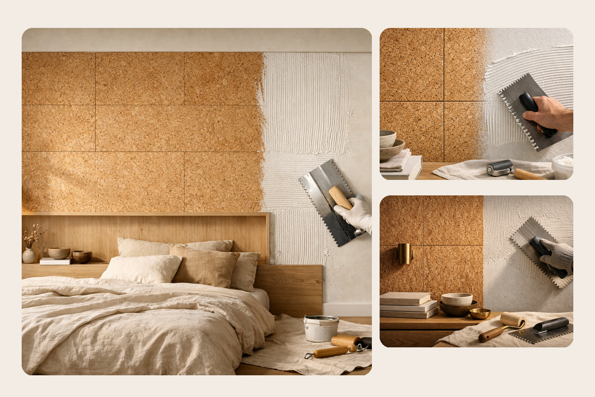 Cork Wall Adhesive: A Design-Led Guide to Seamless Walls