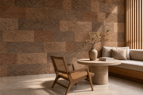 Textured Accent Walls: Calm, Tactile Ideas with Cork