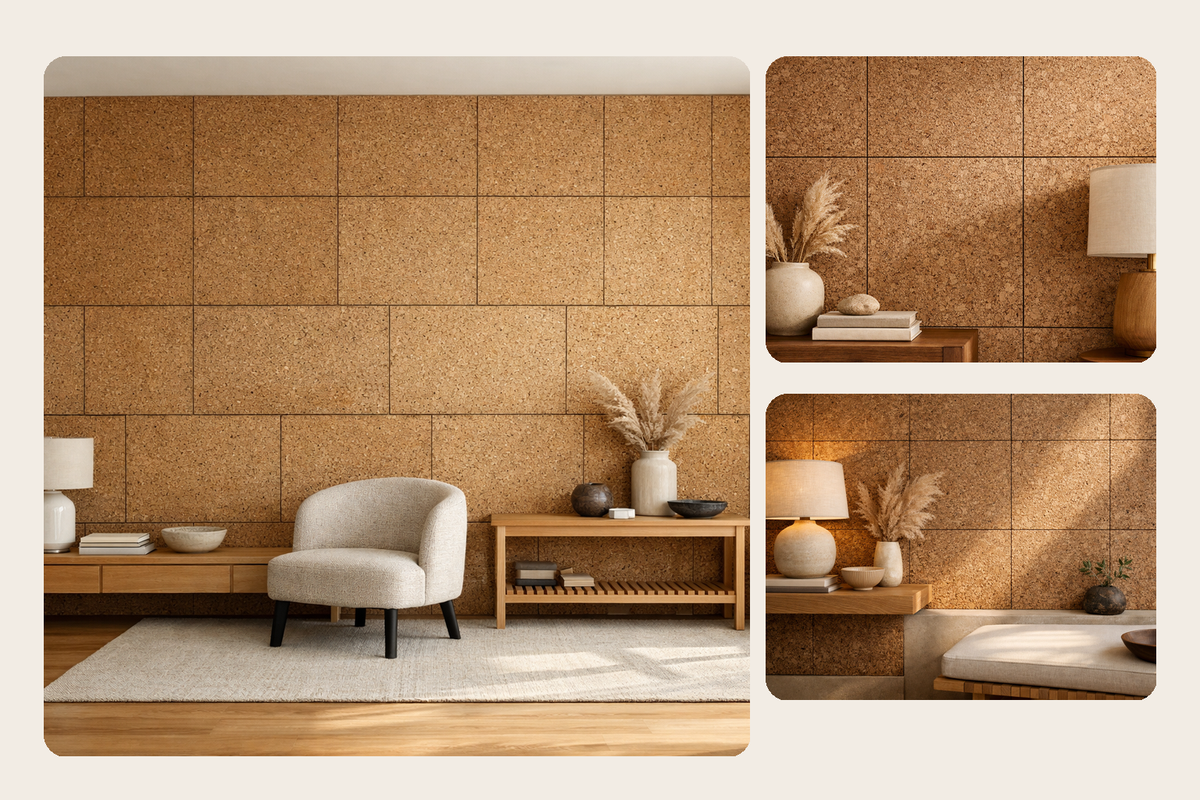 Cork Board Insulation, Designed: 5 Quiet, Warm Wall Ideas
