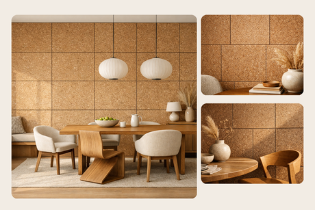 Textured Wall Treatments: A Modern Guide to Cork Surfaces