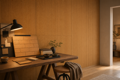 Designing a Brick-Look Feature Wall with Cork Tiles