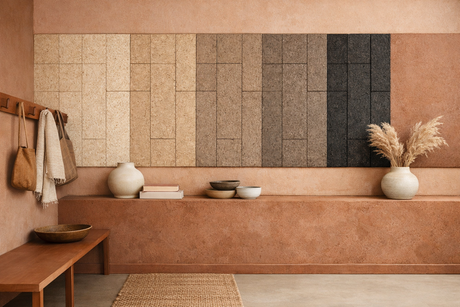 A Designer’s Guide to Coloured Cork Wall Tiles
