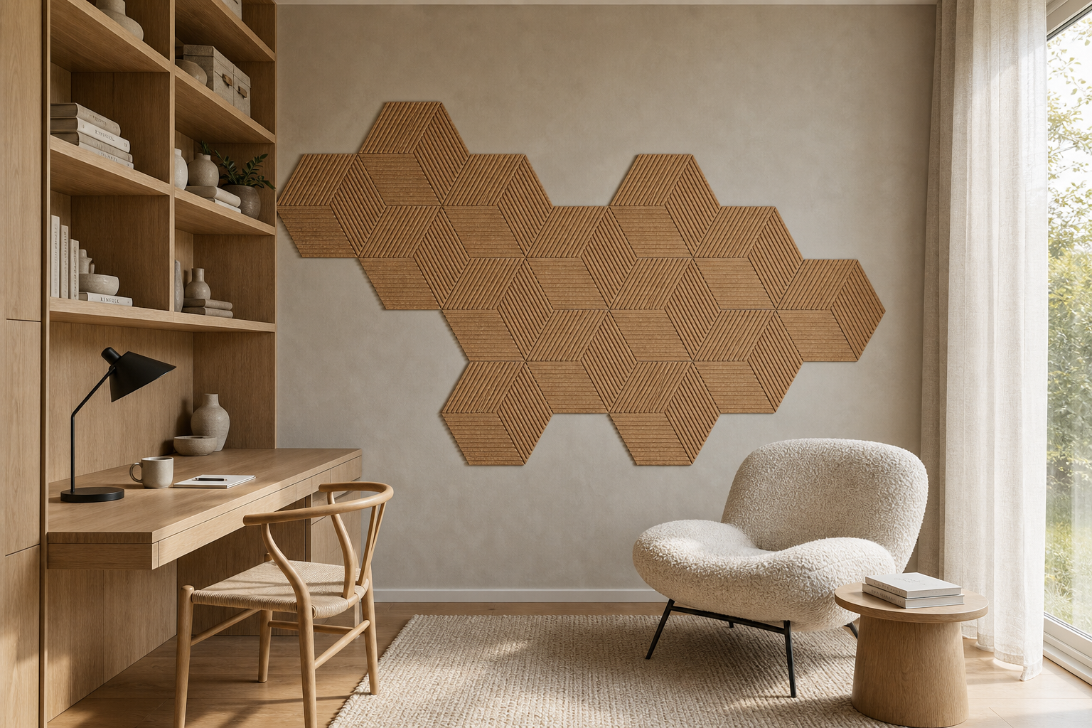 Cork Wall Paneling: 7 Textured Ideas for Warm, Calm Spaces