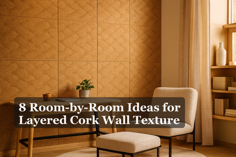 8 Room-by-Room Ideas for Layered Cork Wall Texture