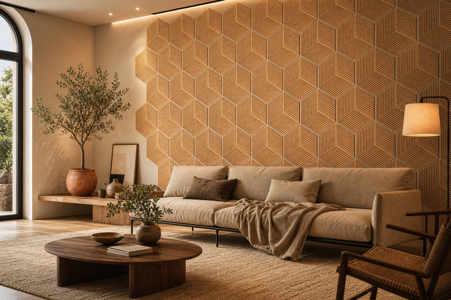 8 Living Room Wall Ideas with Warm Texture and Quiet Drama