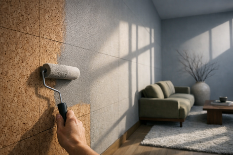 How to Paint Cork Wall Tiles Without Losing Texture