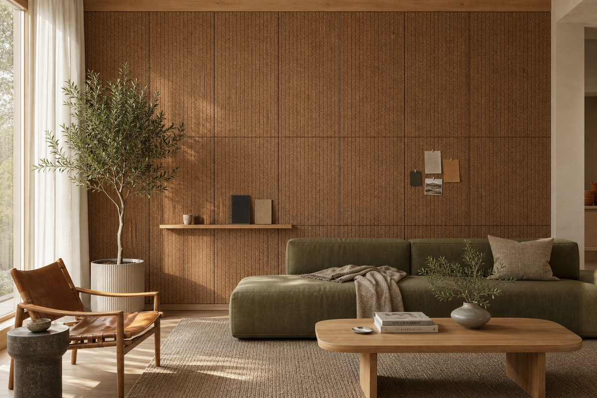 Elevated Cork Board Wall Ideas for Calm, Creative Spaces