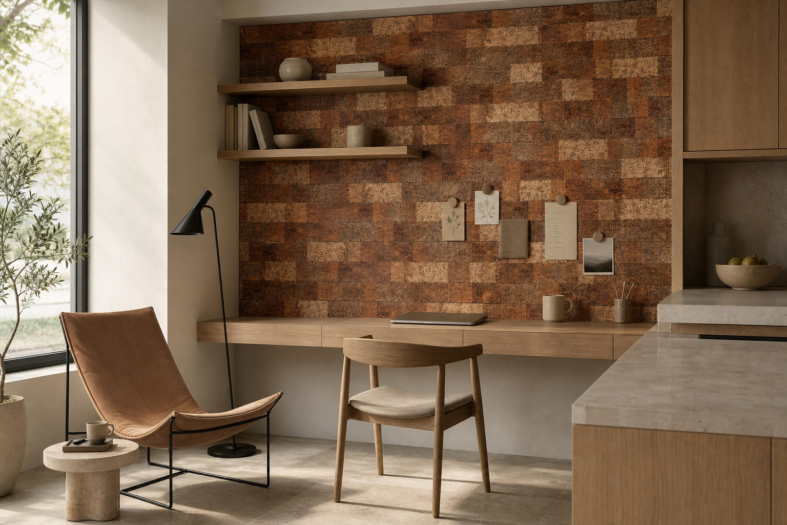 Cork Board Kitchens: 7 Chic Ways to Pin Without Clutter