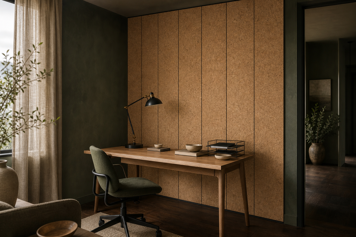 Eco-Friendly Cork Wall Panels: 7 Design Ideas for Calm Rooms
