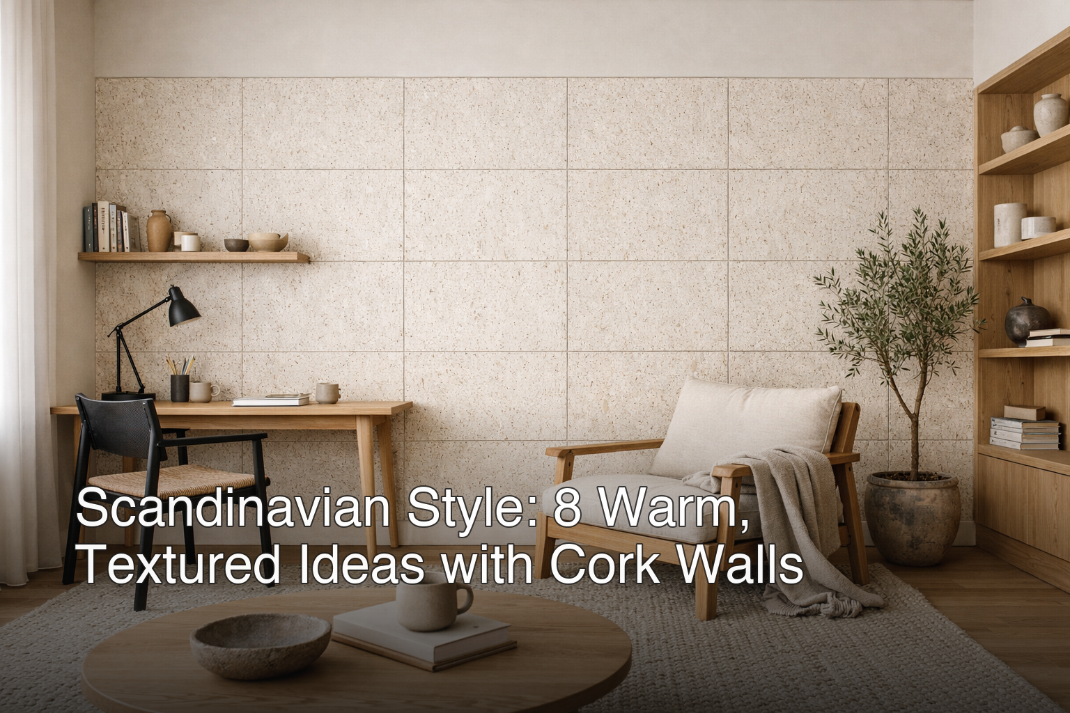 Scandinavian Style: 8 Warm, Textured Ideas with Cork Walls