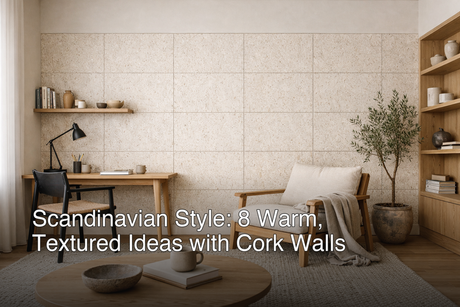 Scandinavian Style: 8 Warm, Textured Ideas with Cork Walls