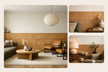 Cork Half Walls: 8 Textured Ideas for Calm, Modern Rooms